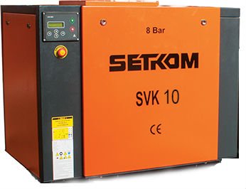 SVK 10 BELT-PULLEY DRIVE SCREW COMPRESSOR