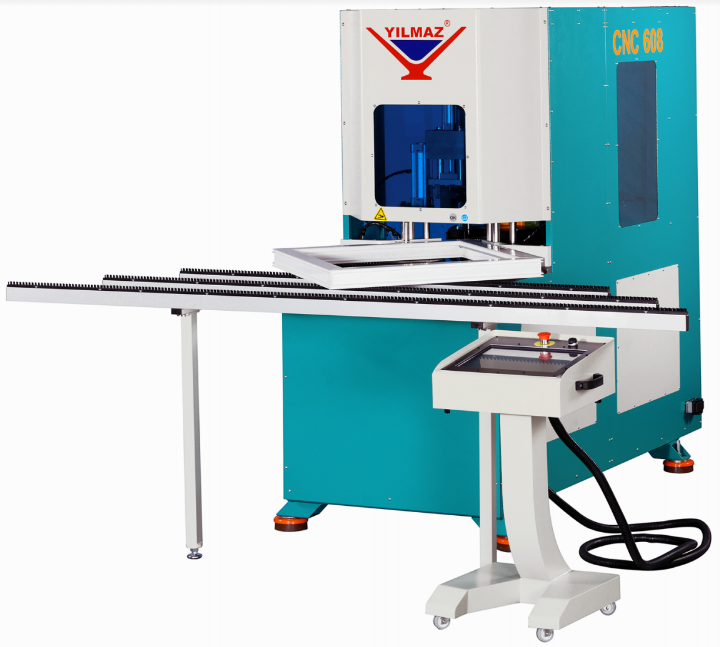 CNC 608 – PVC CORNER CLEANING MACHINE (2 AXIS)